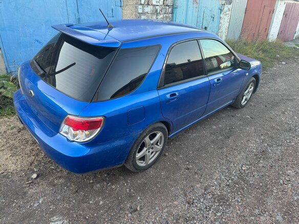 2005 Subaru Impreza II Рестайлинг 2, синий, 370000 рублей - вид 4
