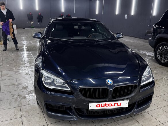 2016 BMW 6 серии 640d xDrive III (F06/F13/F12) Рестайлинг, чёрный, 3800000 рублей - вид 1