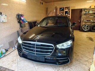 2021 Mercedes-Benz S-Класс 400 d 4MATIC VII (W223), чёрный, 8700000 рублей, вид 3