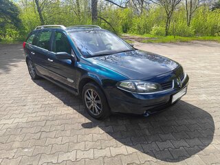 2005 Renault Laguna II Рестайлинг, зелёный, 500000 рублей, вид 2