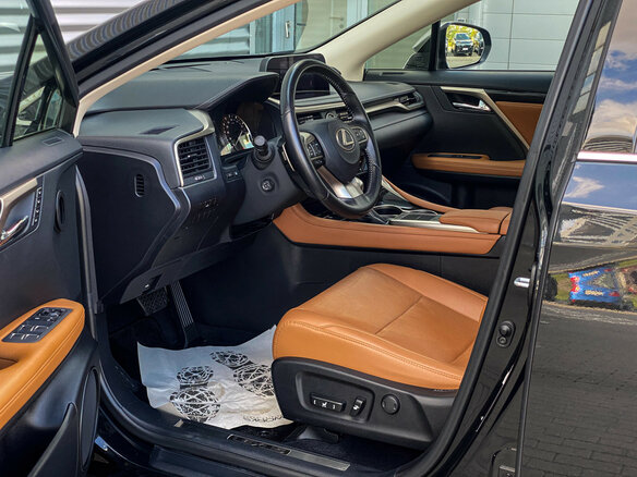 2022 Lexus RX 350 IV Рестайлинг, чёрный, 6450000 рублей - вид 14