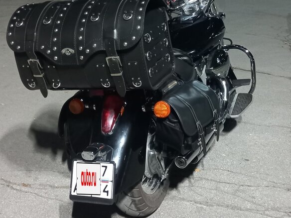 2007 Honda Shadow 750, чёрный, 590000 рублей - вид 11