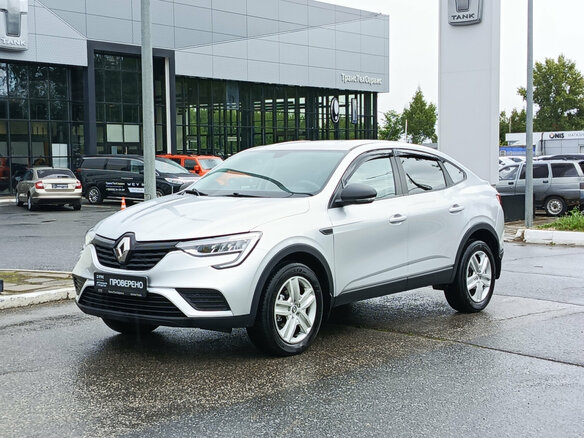 2019 Renault Arkana I, серебристый, 1310000 рублей