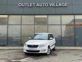 2013 Skoda Fabia II Рестайлинг, белый, 449000 рублей, вид 1