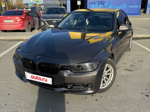 2014 BMW 3 серии 316i VI (F3x), коричневый, 1550000 рублей