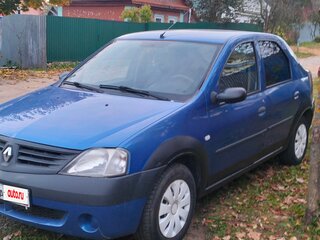 2006 Renault Logan I, синий, 165000 рублей, вид 1