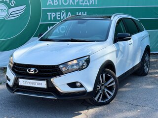2020 Lada (ВАЗ) Vesta SW Cross I, белый, 1090000 рублей, вид 1