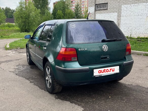 1998 Volkswagen Golf IV, зелёный - вид 5