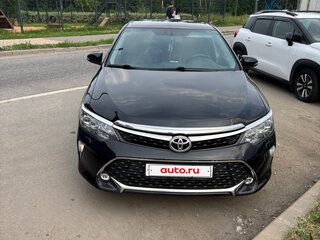 2017 Toyota Camry VII (XV50) Рестайлинг 2, чёрный, 2290000 рублей, вид 1