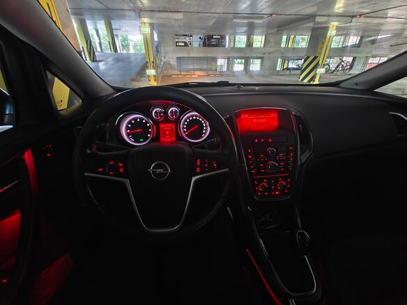 2013 Opel Astra J Рестайлинг, синий - вид 13