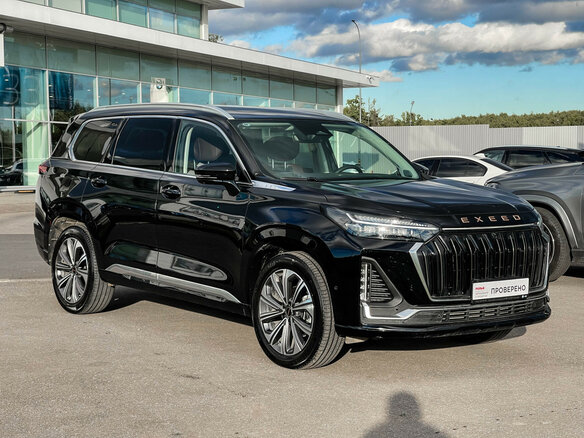2024 Exeed VX I Рестайлинг, чёрный - вид 2