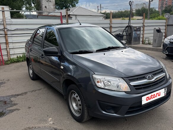 2018 Lada (ВАЗ) Granta I, серебристый - вид 1