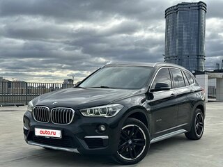 2017 BMW X1 18d xDrive II (F48), чёрный, 2189000 рублей, вид 1