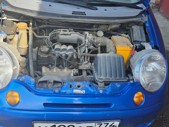 2012 Daewoo Matiz I Рестайлинг, синий, 230000 рублей - вид 8