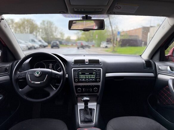 2012 Skoda Octavia II (A5) Рестайлинг, красный - вид 10