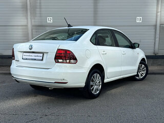 2019 Volkswagen Polo V Рестайлинг, белый, 969000 рублей, вид 5