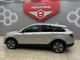 2018 Lada (ВАЗ) Vesta SW Cross I, серебристый, 1050000 рублей, вид 4