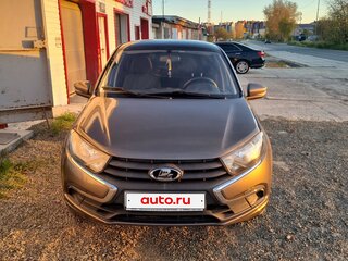 2018 Lada (ВАЗ) Granta I, коричневый, 600000 рублей, вид 1