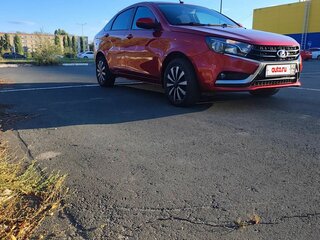 2015 Lada (ВАЗ) Vesta I, красный, 690000 рублей, вид 1