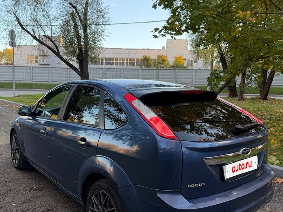 2008 Ford Focus II Рестайлинг, синий, 460000 рублей - вид 7