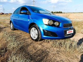 2012 Chevrolet Aveo II, синий, 499000 рублей, вид 1