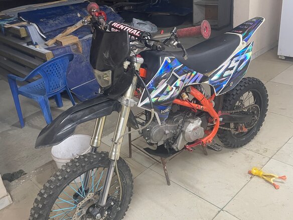2022 Kayo Basic K125, синий, 50000 рублей - вид 1