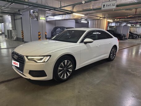 2020 Audi A6 45 TFSI V (C8), белый, 3800000 рублей, вид 1