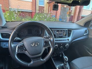 2017 Hyundai Solaris II, белый, 1180000 рублей, вид 5