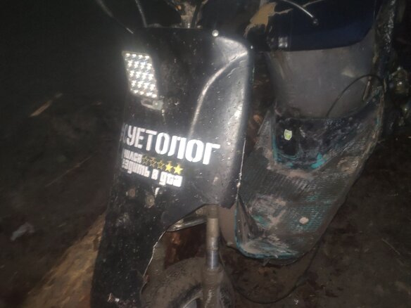 1998 Honda Dio, чёрный, 15000 рублей