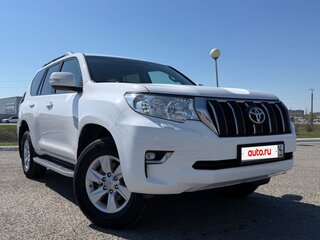 2020 Toyota Land Cruiser Prado 150 Series Рестайлинг 3, белый, 5550000 рублей, вид 4