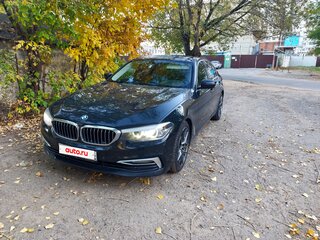 2017 BMW 5 серии 520d xDrive VII (G30/G31/G38), чёрный, 2700000 рублей, вид 4