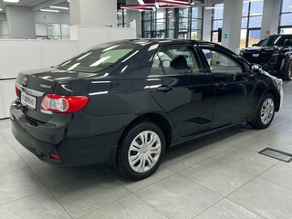 2012 Toyota Corolla X (E140, E150) Рестайлинг, чёрный, 1290000 рублей, вид 5