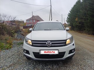 2014 Volkswagen Tiguan I Рестайлинг, белый, 1150000 рублей, вид 2