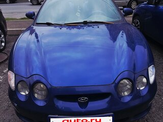 2001 Hyundai Tiburon I (RD) Рестайлинг, синий, 299000 рублей, вид 1