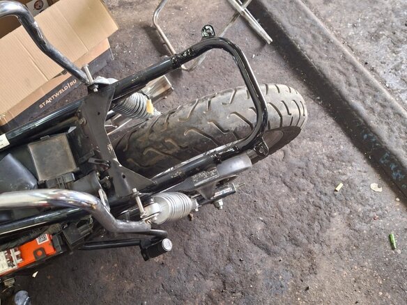 2001 Honda CB 400SS, красный, 300000 рублей - вид 11