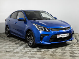 2020 Kia Rio IV, синий, 1579777 рублей, вид 3