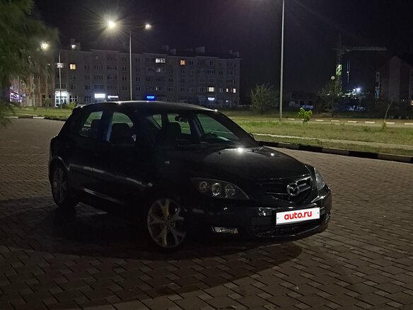 2007 Mazda 3 I (BK) Рестайлинг, чёрный, 590000 рублей - вид 7