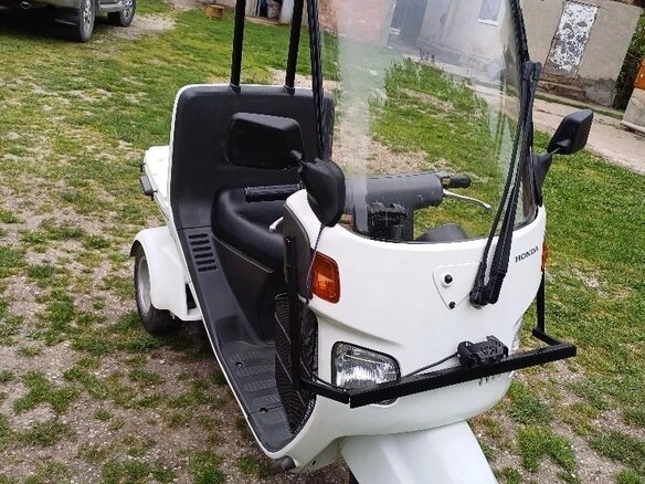 2014 Honda Gyro, белый, 140000 рублей - вид 1