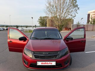 2015 Lada (ВАЗ) Granta I, красный, 470000 рублей, вид 2