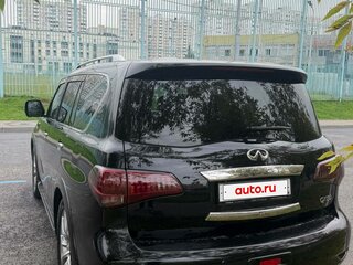 2013 Infiniti QX80 I, чёрный, 2100000 рублей, вид 3