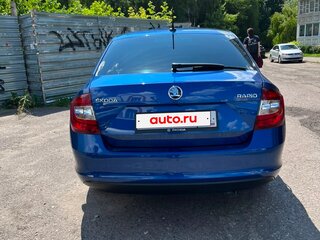 2019 Skoda Rapid I Рестайлинг, синий, 1500000 рублей, вид 5