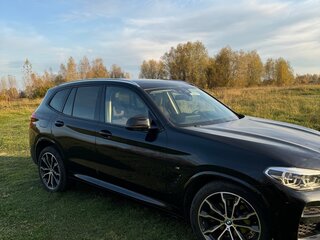 2021 BMW X3 28i xDrive III (G01), чёрный, 4431000 рублей, вид 3