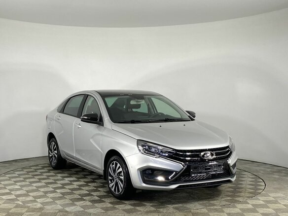 2026 Lada (ВАЗ) Vesta I Рестайлинг (NG), серебристый - вид 11