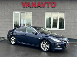 2012 Mazda 6 II (GH) Рестайлинг, синий, 925000 рублей, вид 3