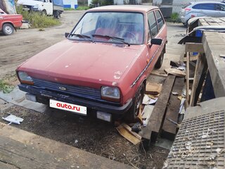 1980 Ford Fiesta Mk1, красный, 55000 рублей, вид 2