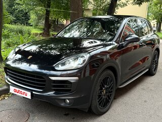 2015 Porsche Cayenne Diesel II Рестайлинг (958), чёрный, 3850000 рублей, вид 1