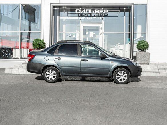 2015 Lada (ВАЗ) Granta I, синий, 370000 рублей - вид 7