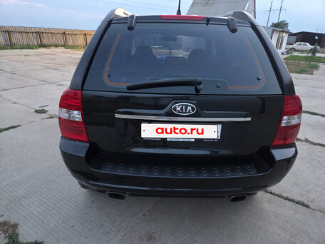 2008 Kia Sportage II, чёрный, 900000 рублей, вид 3