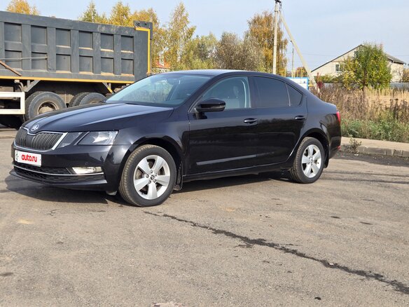 2019 Skoda Octavia III (A7) Рестайлинг, чёрный - вид 6