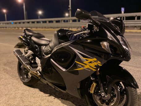 2014 Suzuki GSX 1300 R Hayabusa, чёрный, 1250000 рублей, вид 3